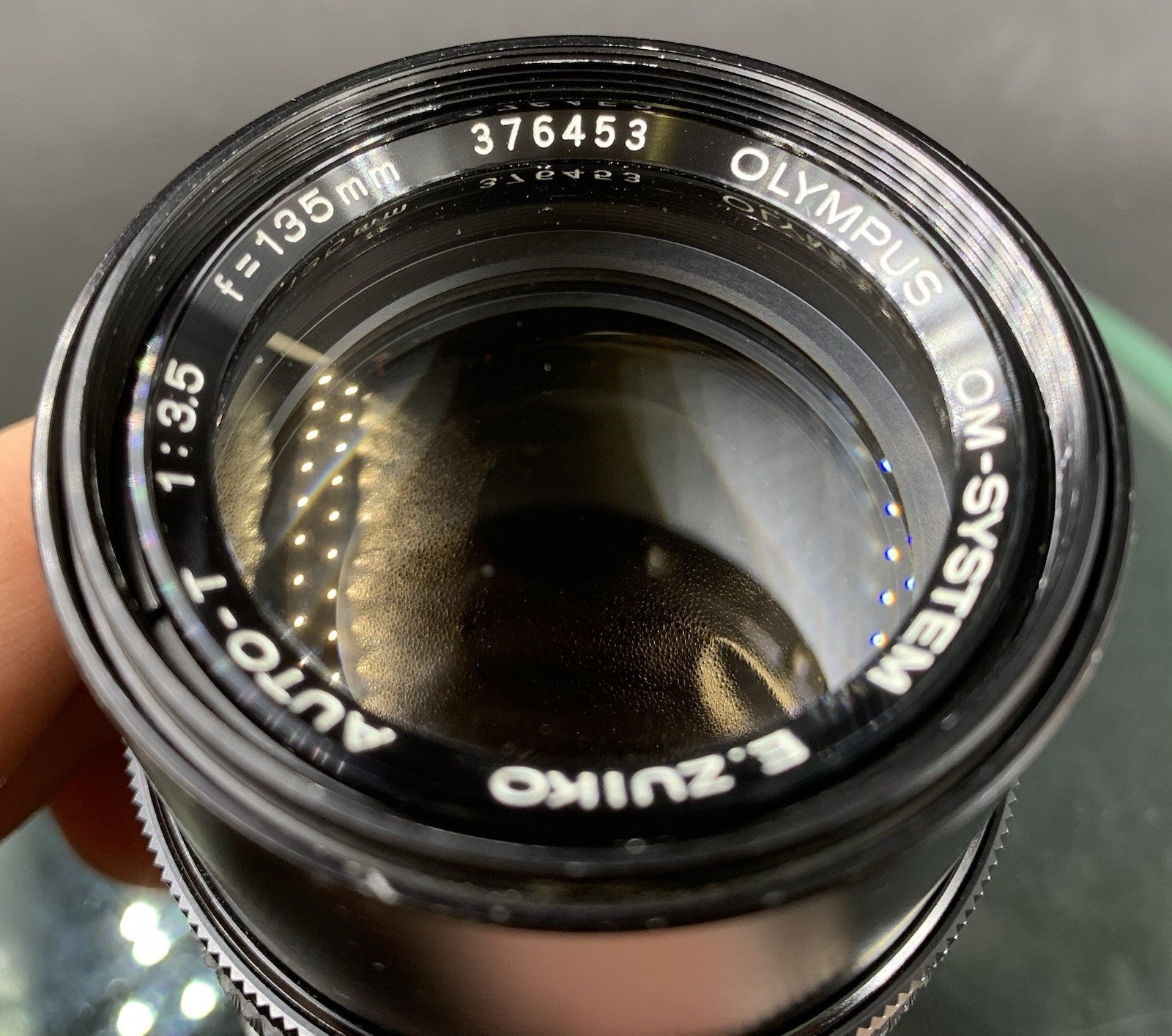 {SERVICED}Olympus 1:3.5 f/135mm OM-System Zuiko Auto-T SLR Lens Working Great#11