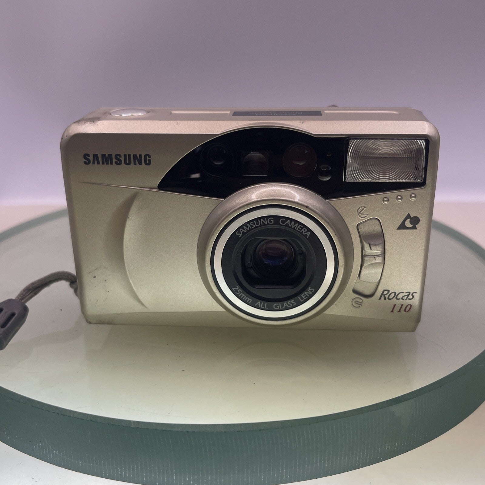 Retro Samsung Rocas 110 APS Film Camera with Case Tested #181