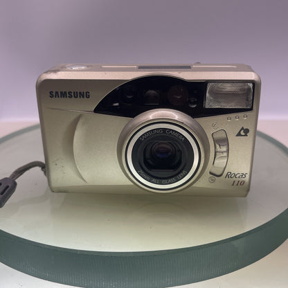 Retro Samsung Rocas 110 APS Film Camera with Case Tested #181