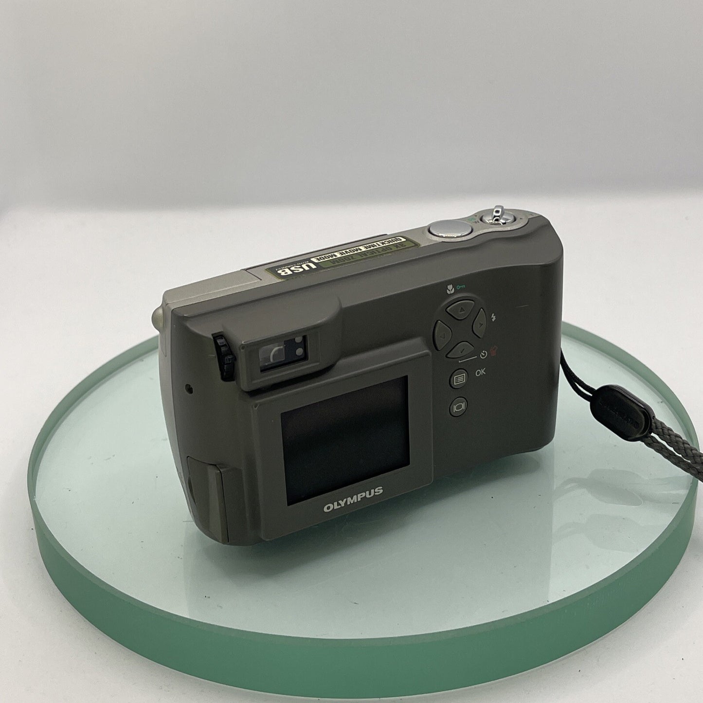 Olympus Camedia C-200 Zoom 2.1MP Compact Digital Camera Silver Tested #94