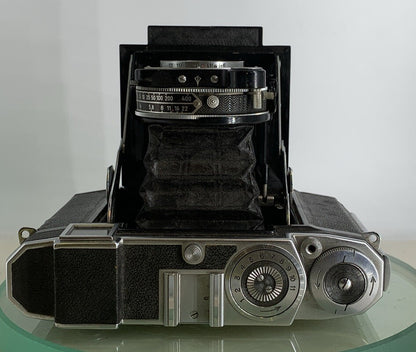 ZEISS IKON SUPER IKONTA 532/16 Folding Camera. Zeiss Opton T 2.8/80mm Lens #1728