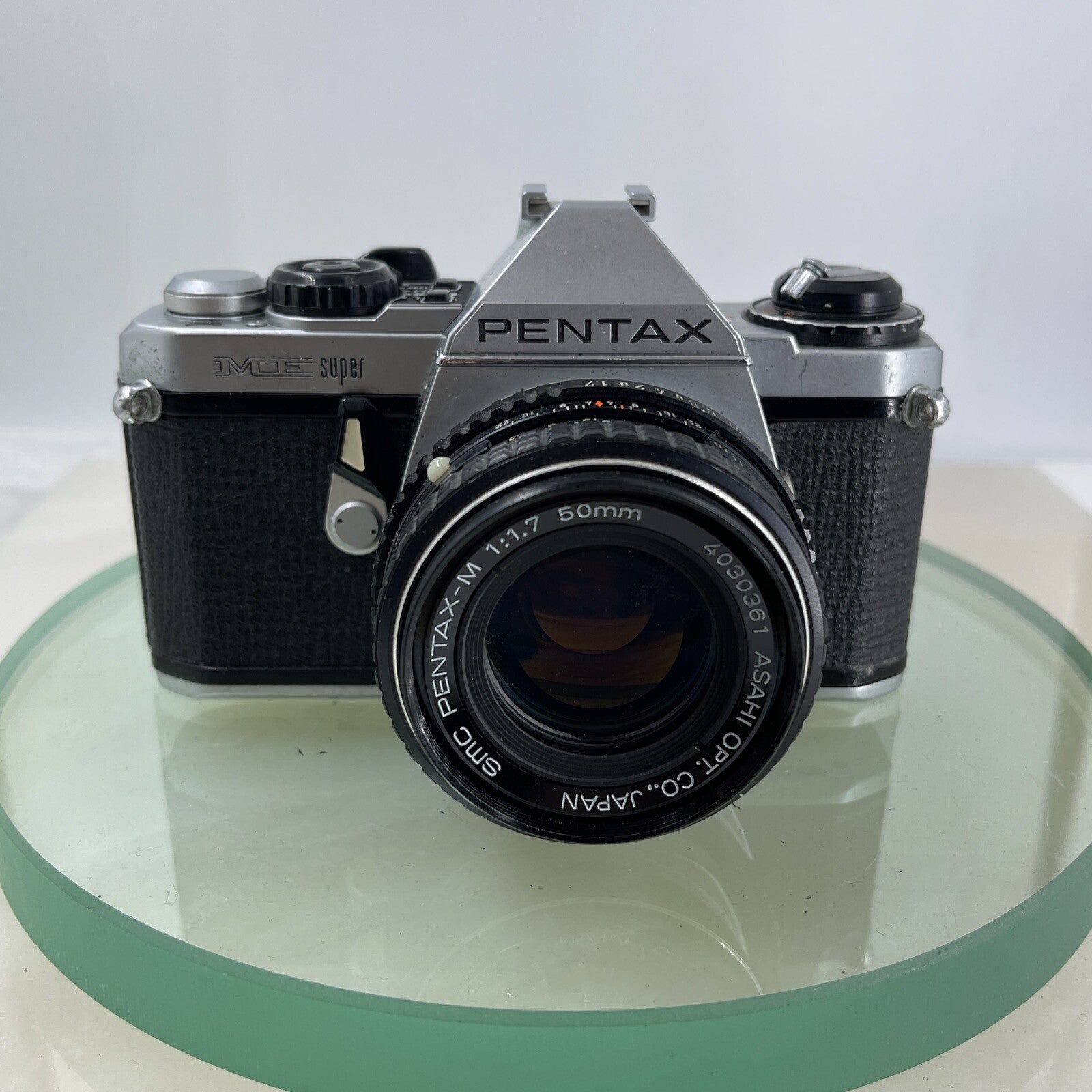 Pentax ME Super 35mm SLR Film camera + Pentax-M  50mm f1.7 LENS  - TESTED  5971