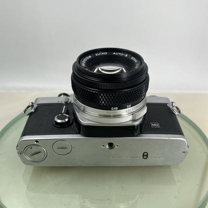 Olympus OM-1 MD 35mm SLR Film Camera &  Olympus ZUIKO  50mm f1.8 Lens- TESTED8885
