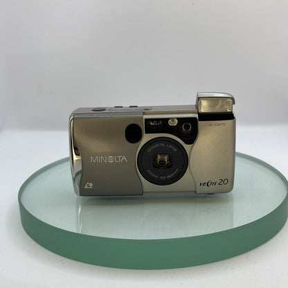 MINOLTA VECTIS 20 APS Film Point & Shoot Camera 30-60mm Zoom Lens with case#1741