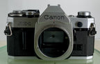 Canon AE-1 Silver Meter works 35mm SLR Film Camera Body Only BOXED Near MINT #351