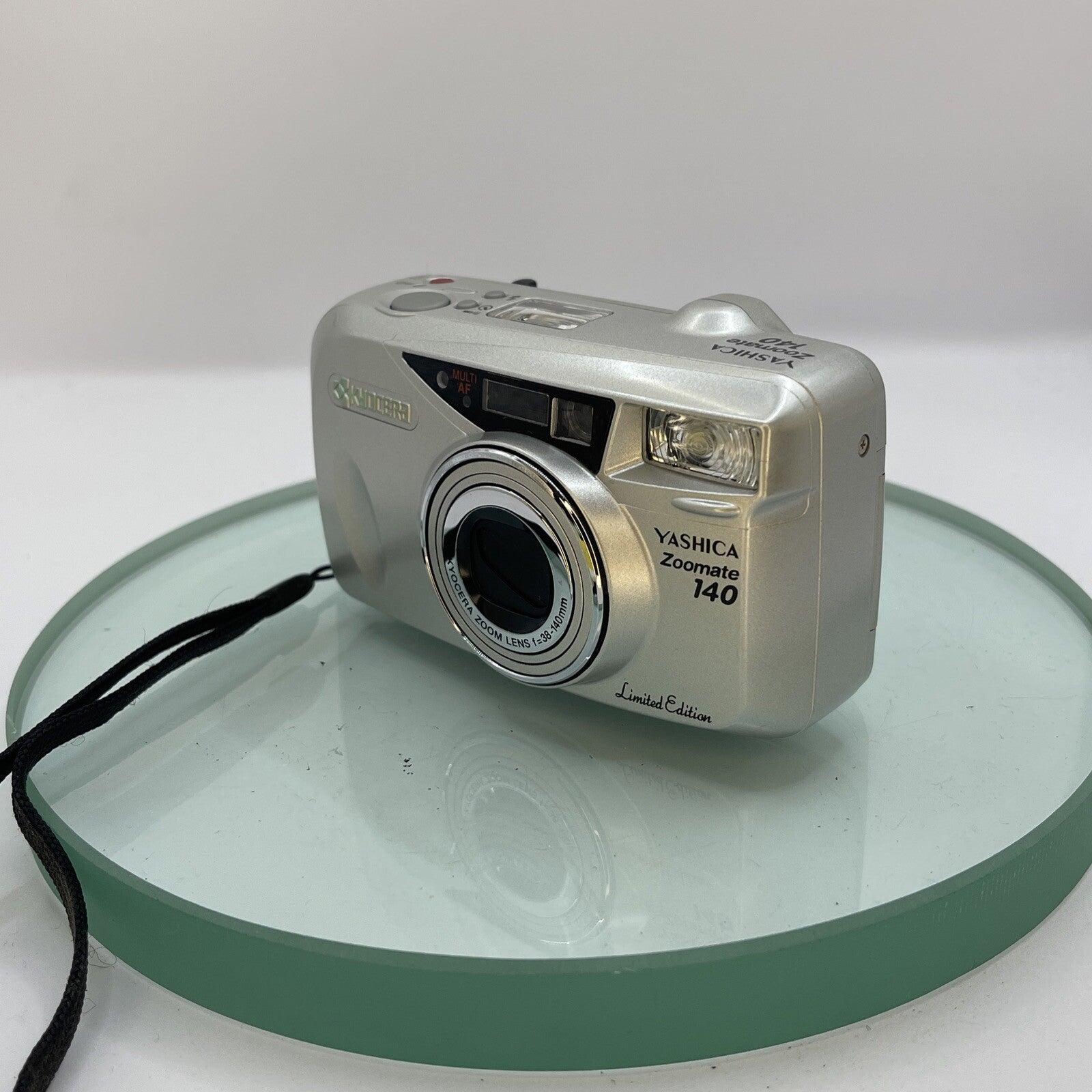 Kyocera Yashica Zoomate 140 Limited Edition Film Camera+Original Case TESTED#1872