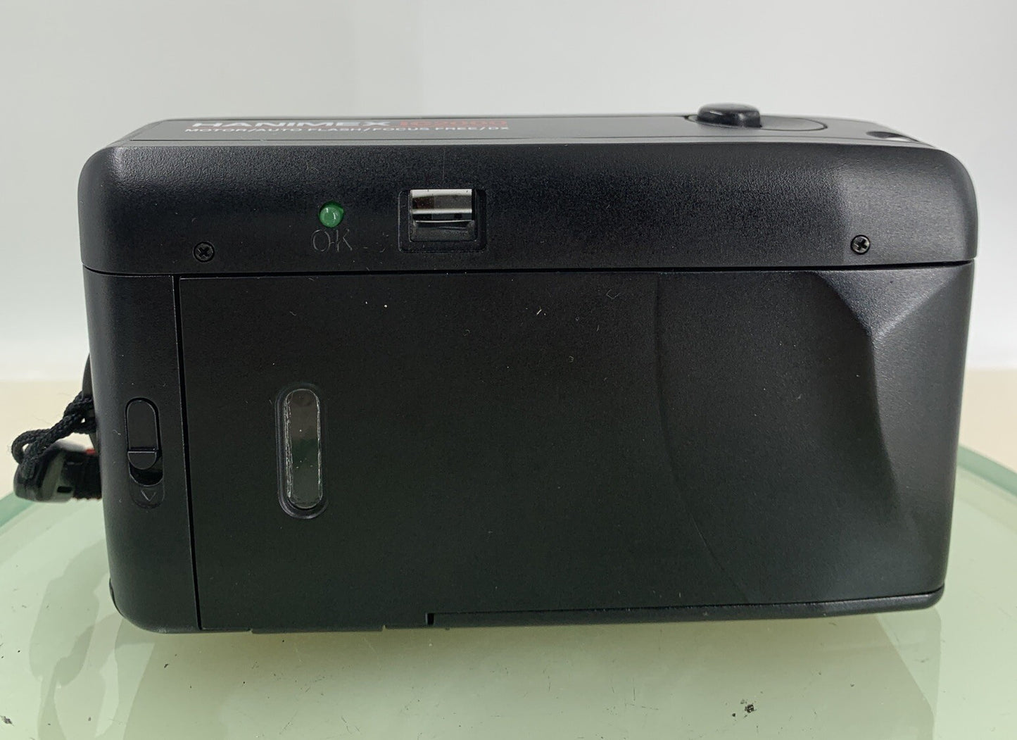 Hanimex IC2000 Pentax POINT AND SHOOT FILM CAMERA BLACK WITH COVER- TESTED- 2845