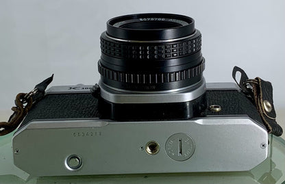 Pentax K1000 35mm SLR Film Camera+SMC Pentax-M 50mm F2 Lens TESTED METER WORK1538