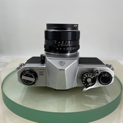 Pentax SP500 35mm SLR Camera, with Pentax SMC Takumar 55mm f/2 Lens BOXED  #5988
