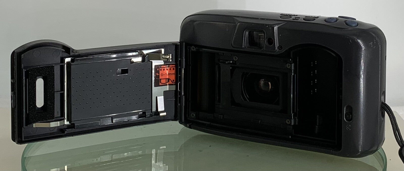 NIKON ZOOM 210 AF POINT AND SHOOT FILM CAMERA GREY NO BATTERY - TESTED - 7746