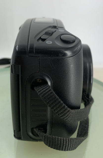 Samsung AF Zoom 1050 38-105mm Film Point And Shoot Camera Black Tested - 4057