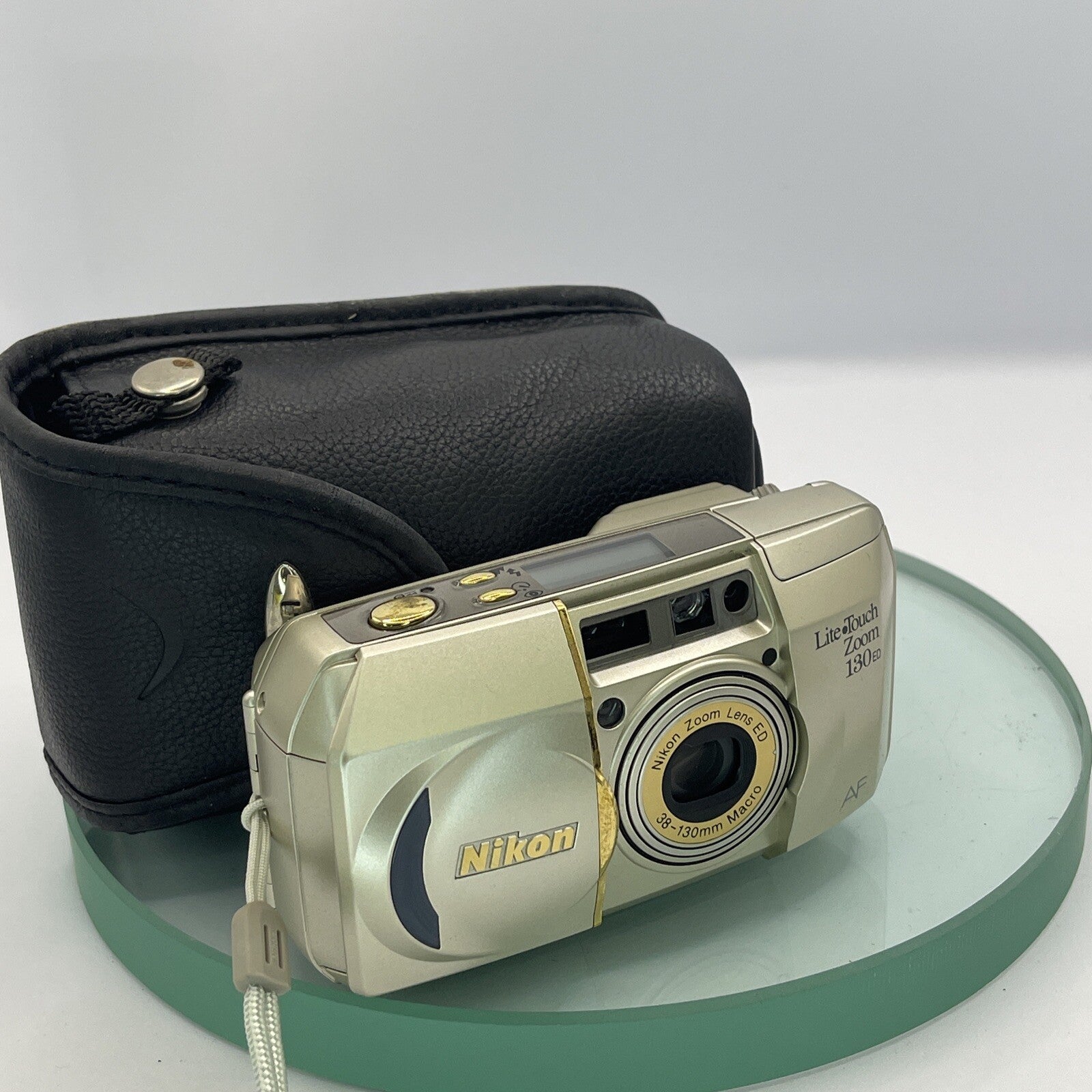 Nikon LiteTouch Zoom 130ED 38-130mm ED AF 35mm Film Camera Tested, Cased VGC#390
