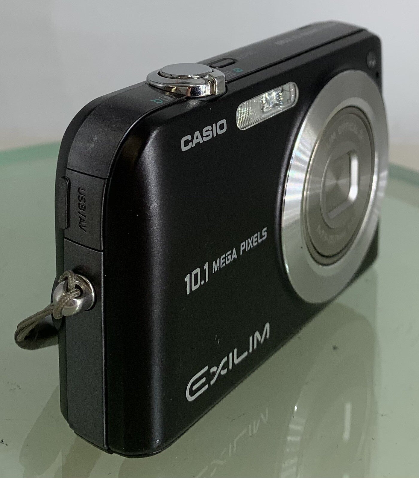 Casio Exilim EX-Z1080 10.1 MP Digital Camera BLACK +CASE+ CHARGER + TESTED - 5342