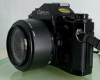 MINT Canon A-1 35mm SLR Camera Body+ FD 50mm f/1.8 + POWER WINDER + LARGE BUNDLE7