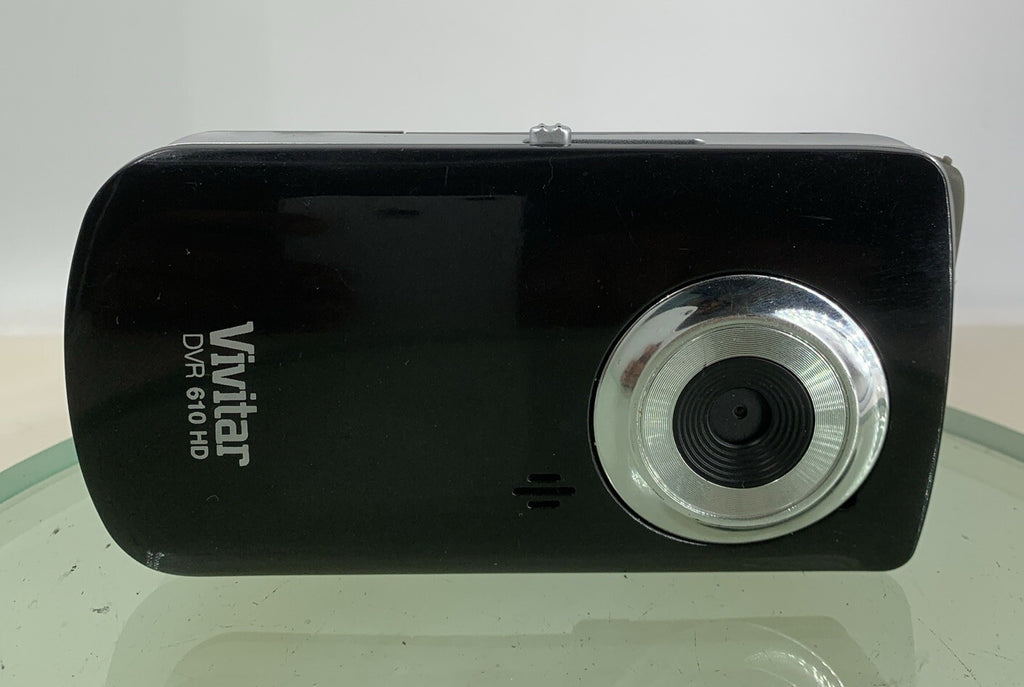 Vivitar TWIST 610HD DVR VIDEO CAMCORDER TWIST AND SHOOT BLACK TESTED - 6271