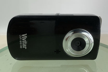 Vivitar TWIST 610HD DVR VIDEO CAMCORDER TWIST AND SHOOT BLACK TESTED - 6271