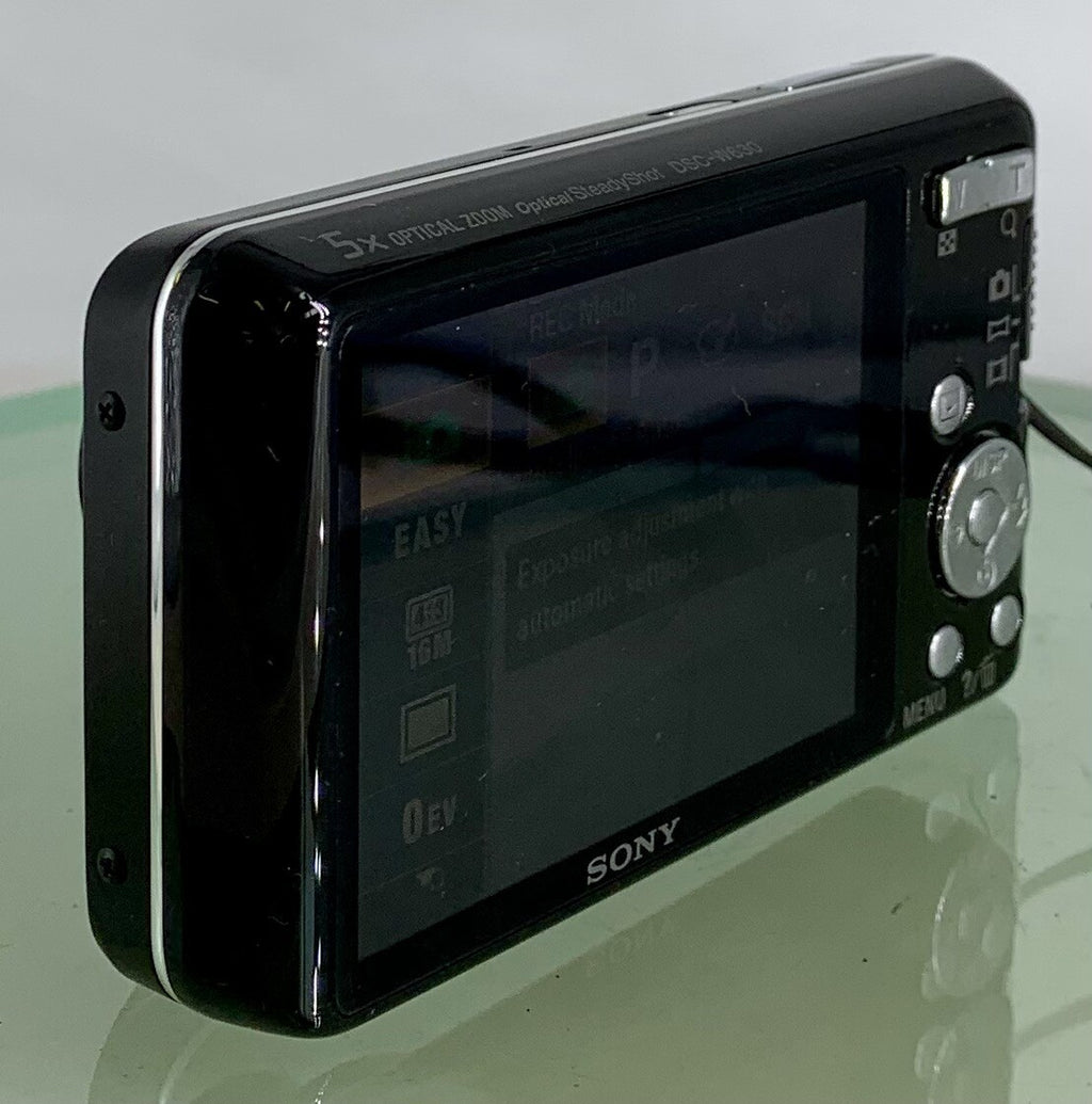 Sony Cybershot DSC-W630 16.1MP 5x Zoom DIGITAL CAMERA+BAG+CHARGER+TESTED-3695