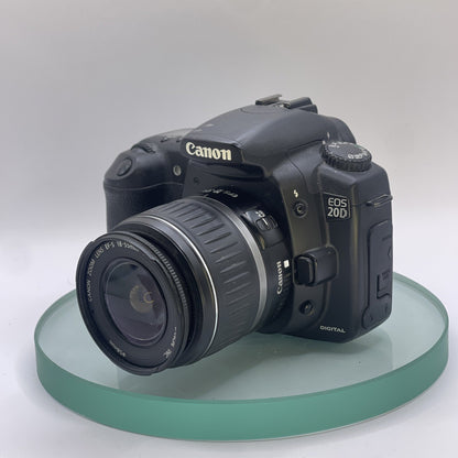 Canon EOS 20D DSLR Camera with EF-S II 18-55mm, Charger lens few fugus on sides2
