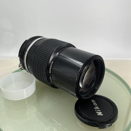 Nikon Nikkor 200mm 1:4 AiS LENS, CLEAN WITH CAPS, SERIAL: 672919    #4600