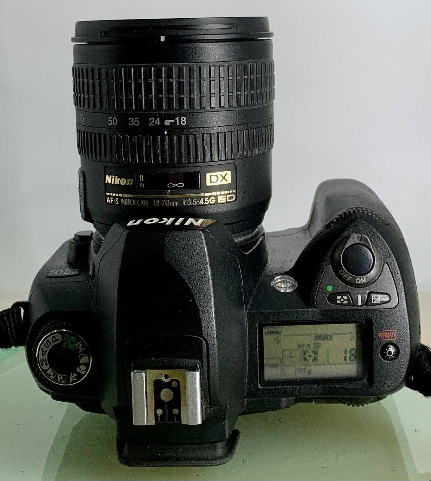 Nikon D70s 6.1MP Digital SLR Camera+Nikkor DX 18-70mm Lens+Charger+Box+Tested9
