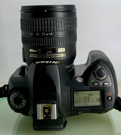 Nikon D70s 6.1MP Digital SLR Camera+Nikkor DX 18-70mm Lens+Charger+Box+Tested9