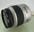 MINOLTA AF ZOOM LENS 35-80MM 1:4 (22) - 5.6 SILVER WITH BAG TESTED - 7284