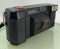 Casio EF-8 POINT AND SHOOT FILM CAMERA BLACK FLASH NOT WORKING - TESTED - 2670