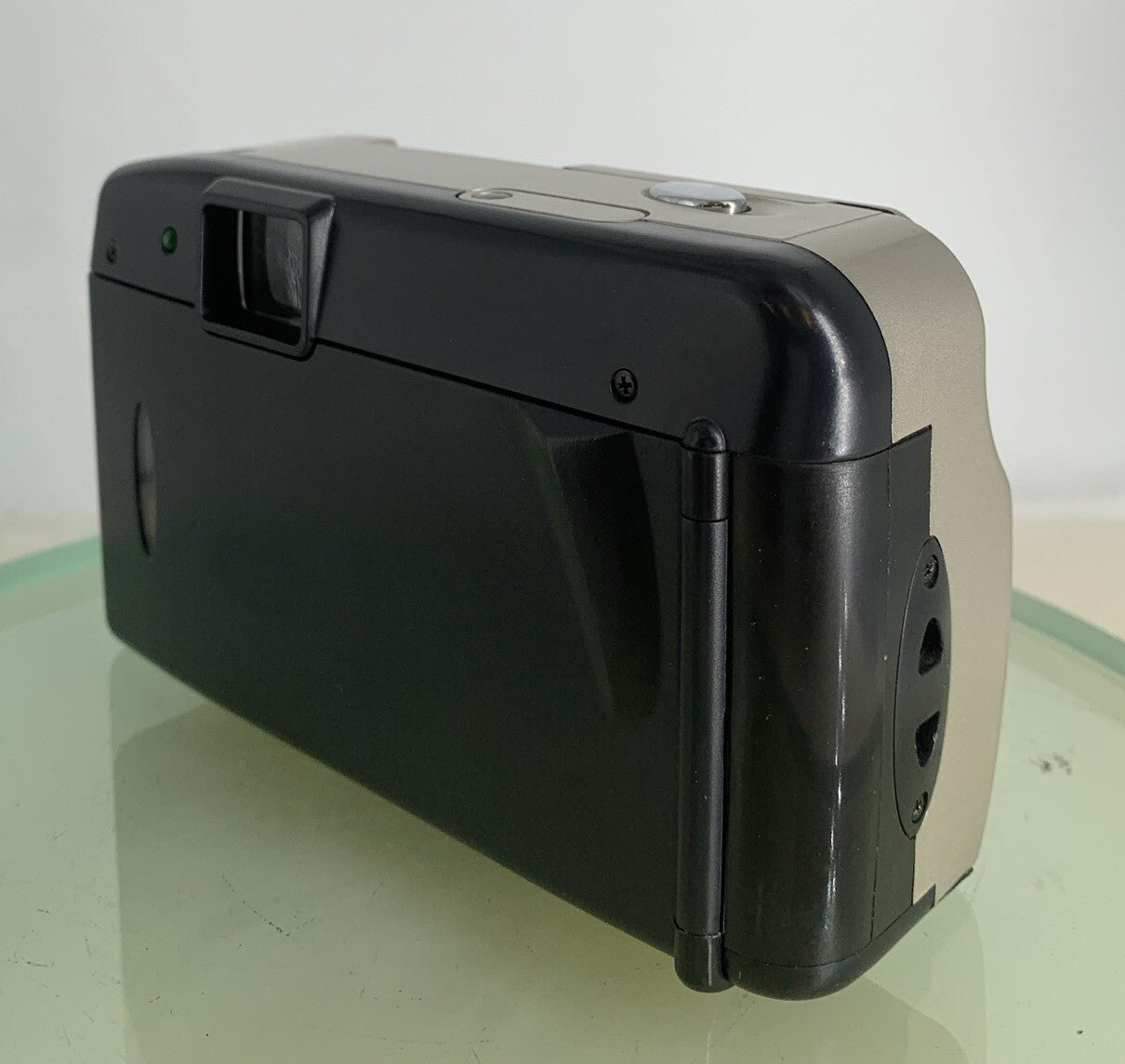 Canon Mate Discovery POINT AND SHOOT FILM CAMERA SILVER NOBATTERY - TESTED- 8466