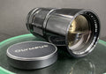 {SERVICED} OLYMPUS f/200mm 1:4 AUTO-T E.ZUIKO With Cap & Case#1540
