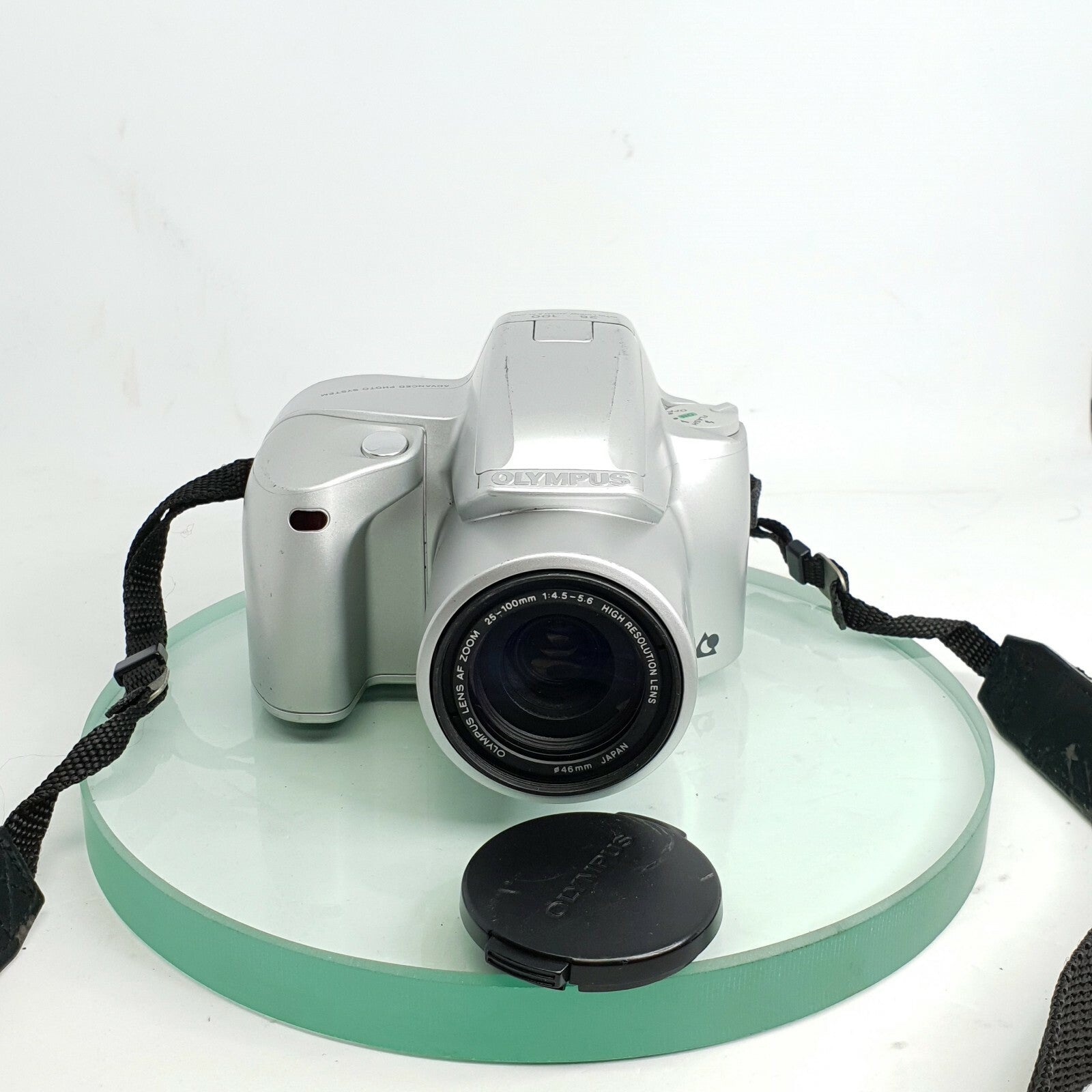 OLYMPUS CENTURION S QTZ DATE~PANORAMA APS FILM BRIDGE CAMERA~25100MM LENS #9651