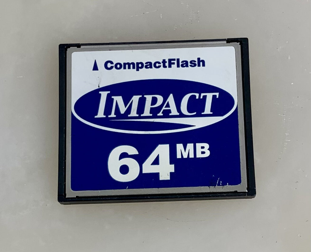 Impact 64MB Compact Flash Memory Card For DSLR Cameras #240