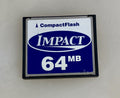 Impact 64MB Compact Flash Memory Card For DSLR Cameras #240