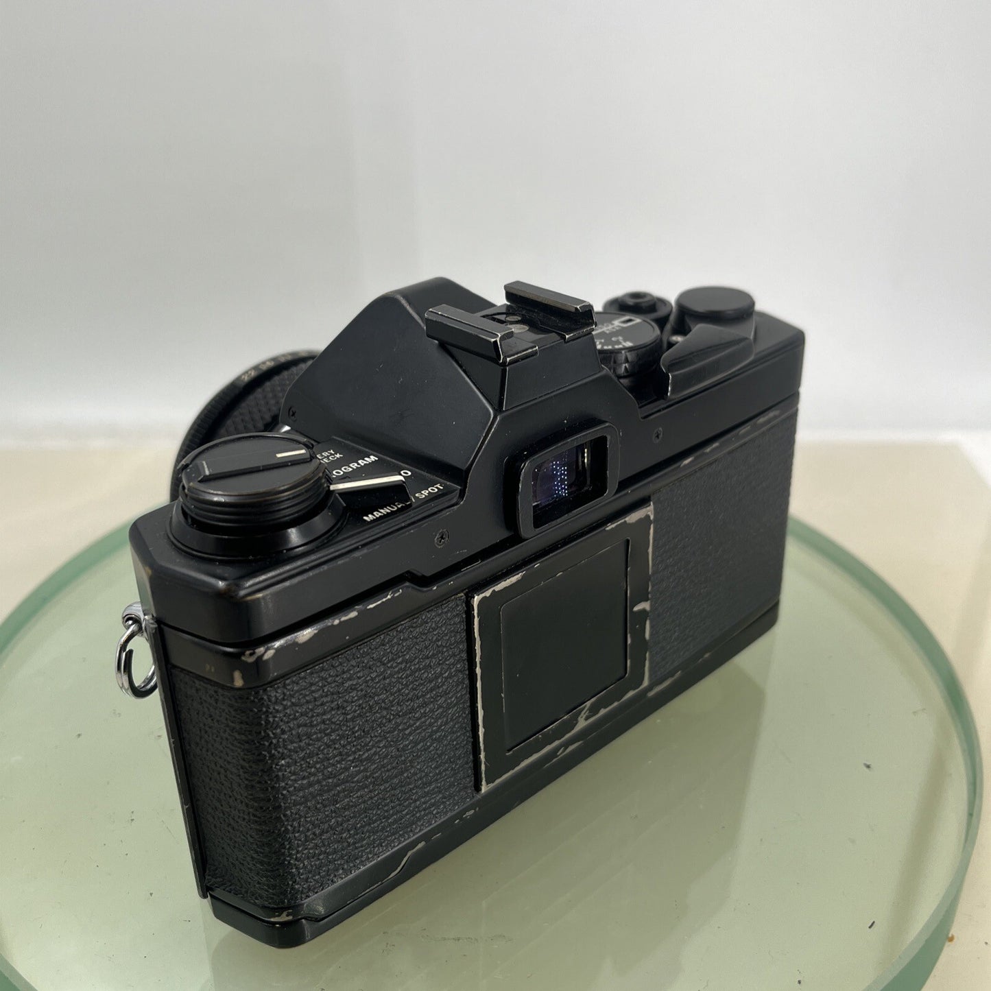 Olympus OM-2 Spot / Program SLR Camera+Olympus Zuiko  28mm f2.8 TESTED  #8834