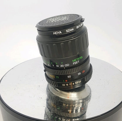  Vivitar 28-70mm MC Zoom Lens with 1:4 Macro for Pentax K M PK fits KA AF #8320