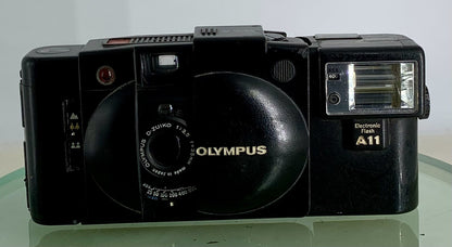 OLYMPUS XA2 Electronic Flash A11 D.ZUIKO 35mm f3.5 TESTED  POINT & SHOOT CAMERA1