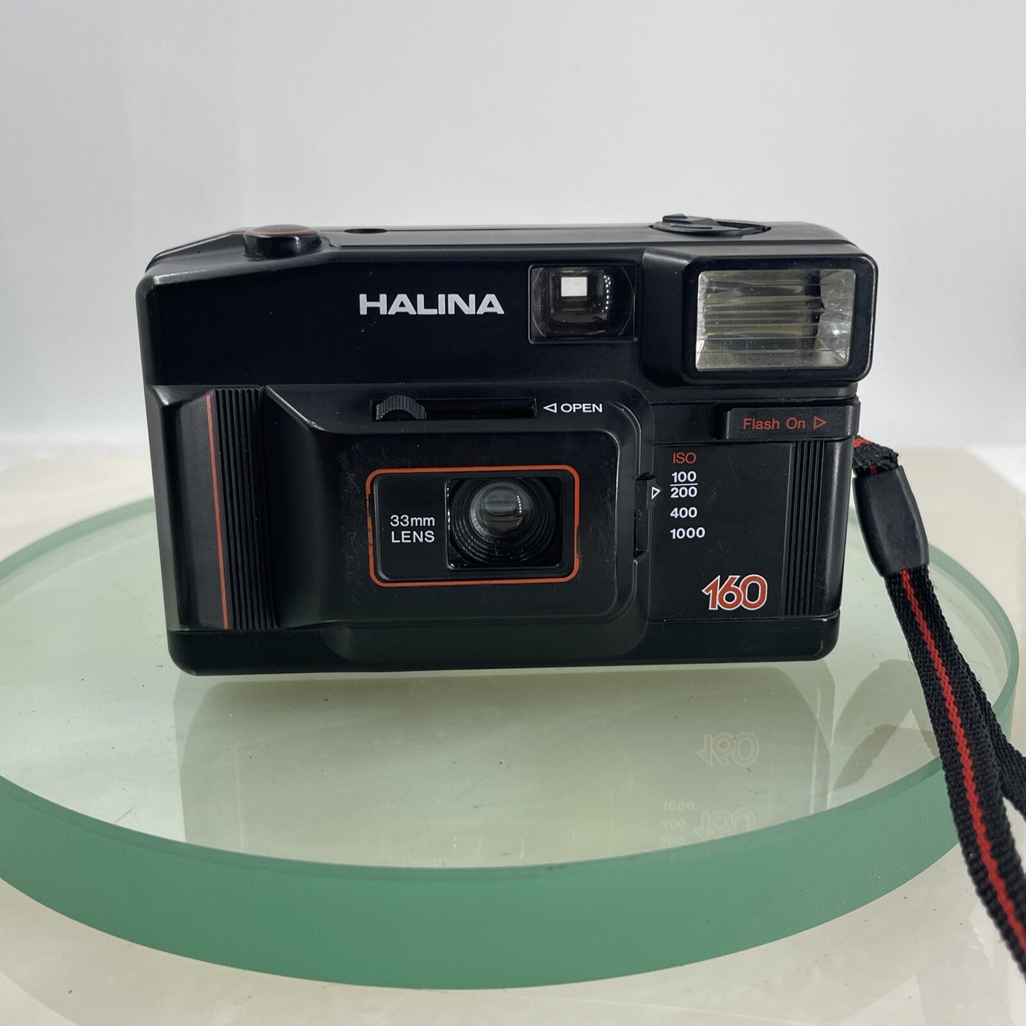 Halina 160 35mm f/5.6 Compact Camera Black Working Vintage #7161