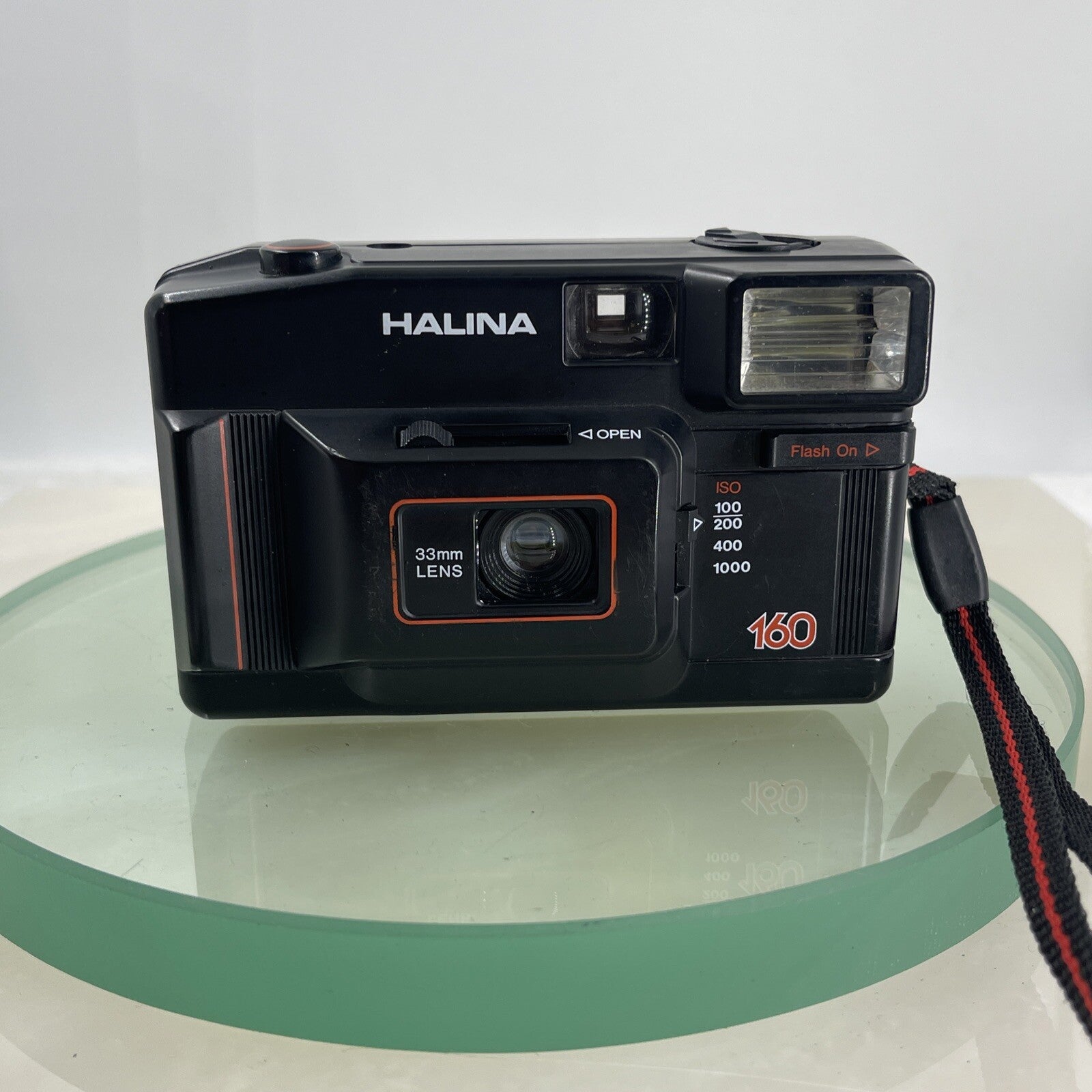 Halina 160 35mm f/5.6 Compact Camera Black Working Vintage #7161