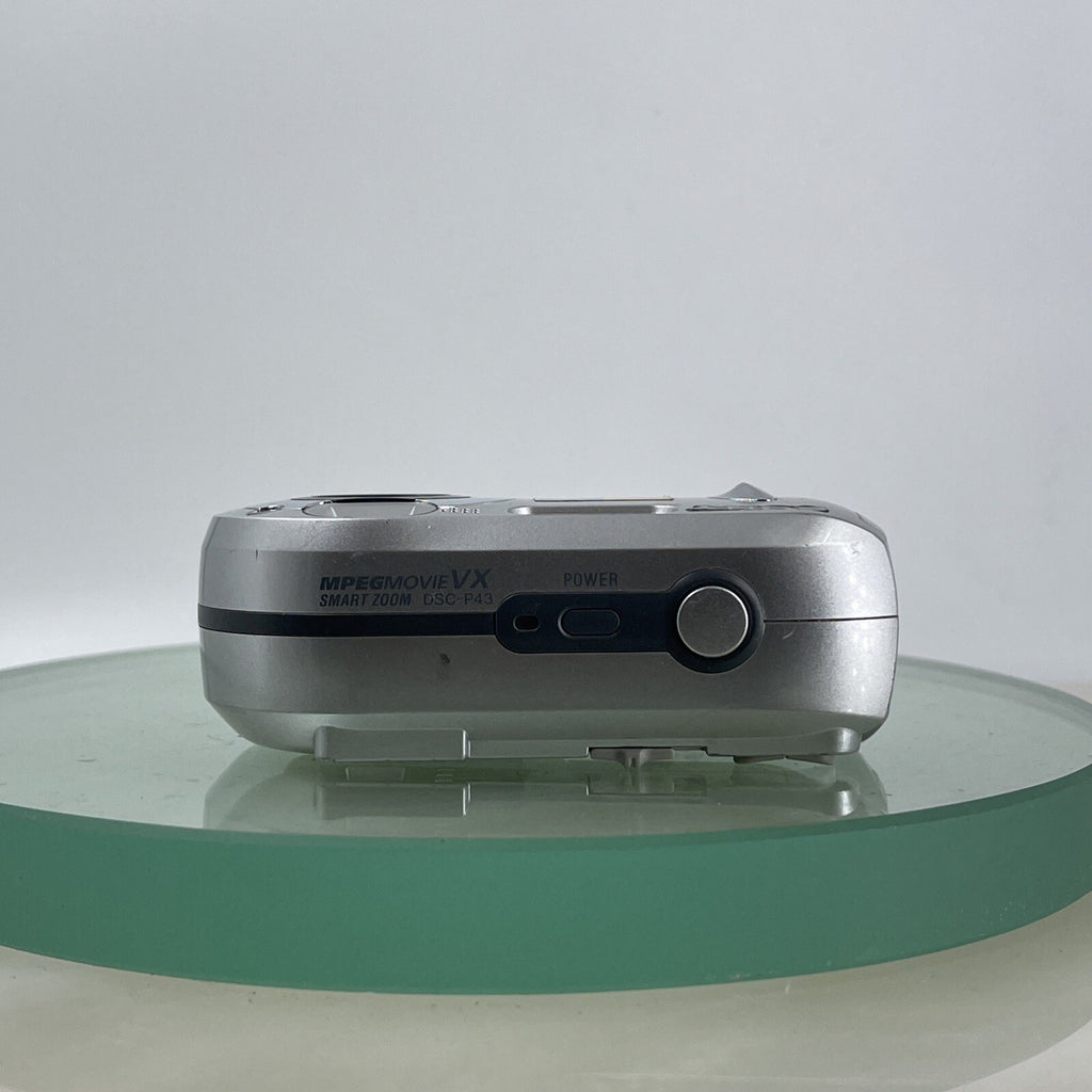 Sony Digital Camera Cybershot DSC-P43 4.1Megapixels Silver Tested #8386