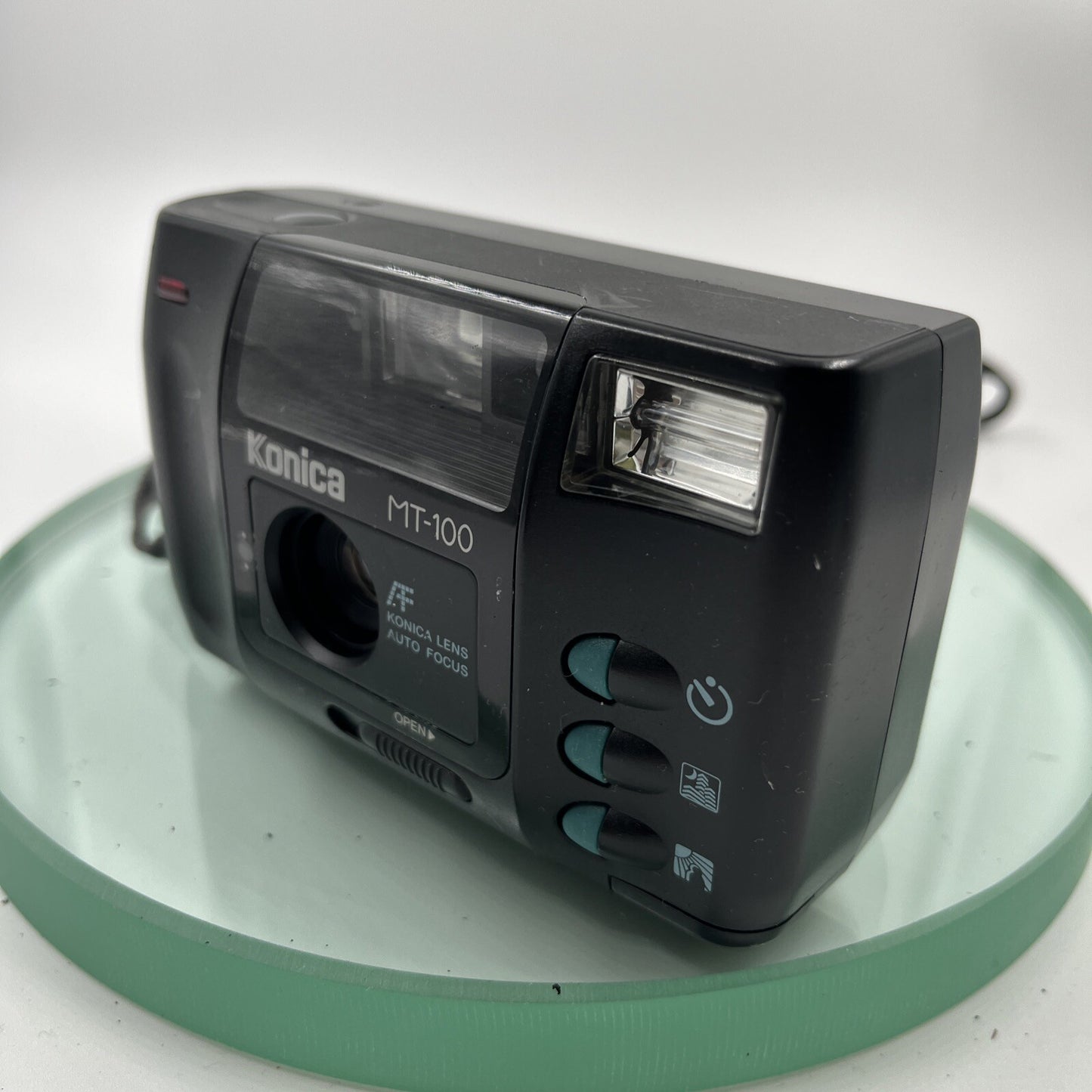 Konica MT-100 Point & Shoot 35mm Film Camera  - VGC - TESTED # 4413