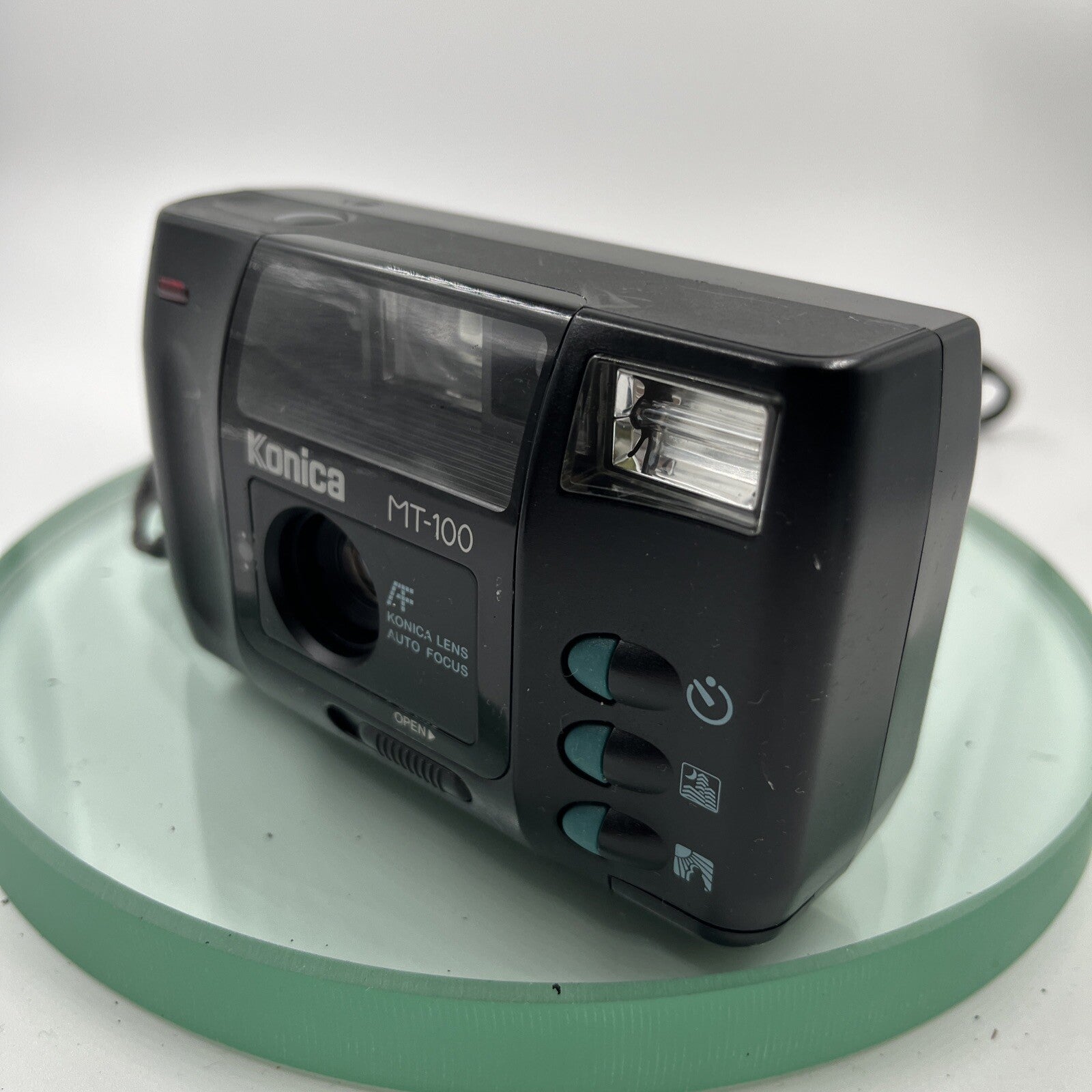 Konica MT-100 Point & Shoot 35mm Film Camera  - VGC - TESTED # 4413
