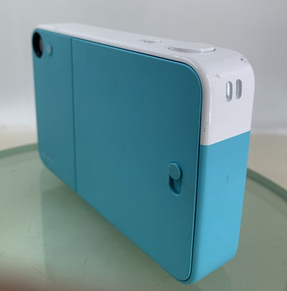 KODAK Printomatic Instant PICTURE CAMERA BLUE + WIRE + 16GB SDCARD TESTED - 3746