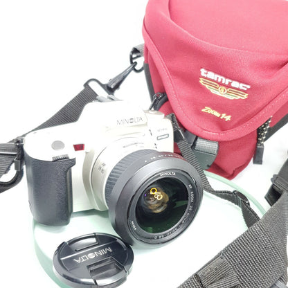 MINOLTA DYNAX 404Si 35mm SLR FILM CAMERA w/ MINOLTA AF 28-80mm LENS + BAG#3850