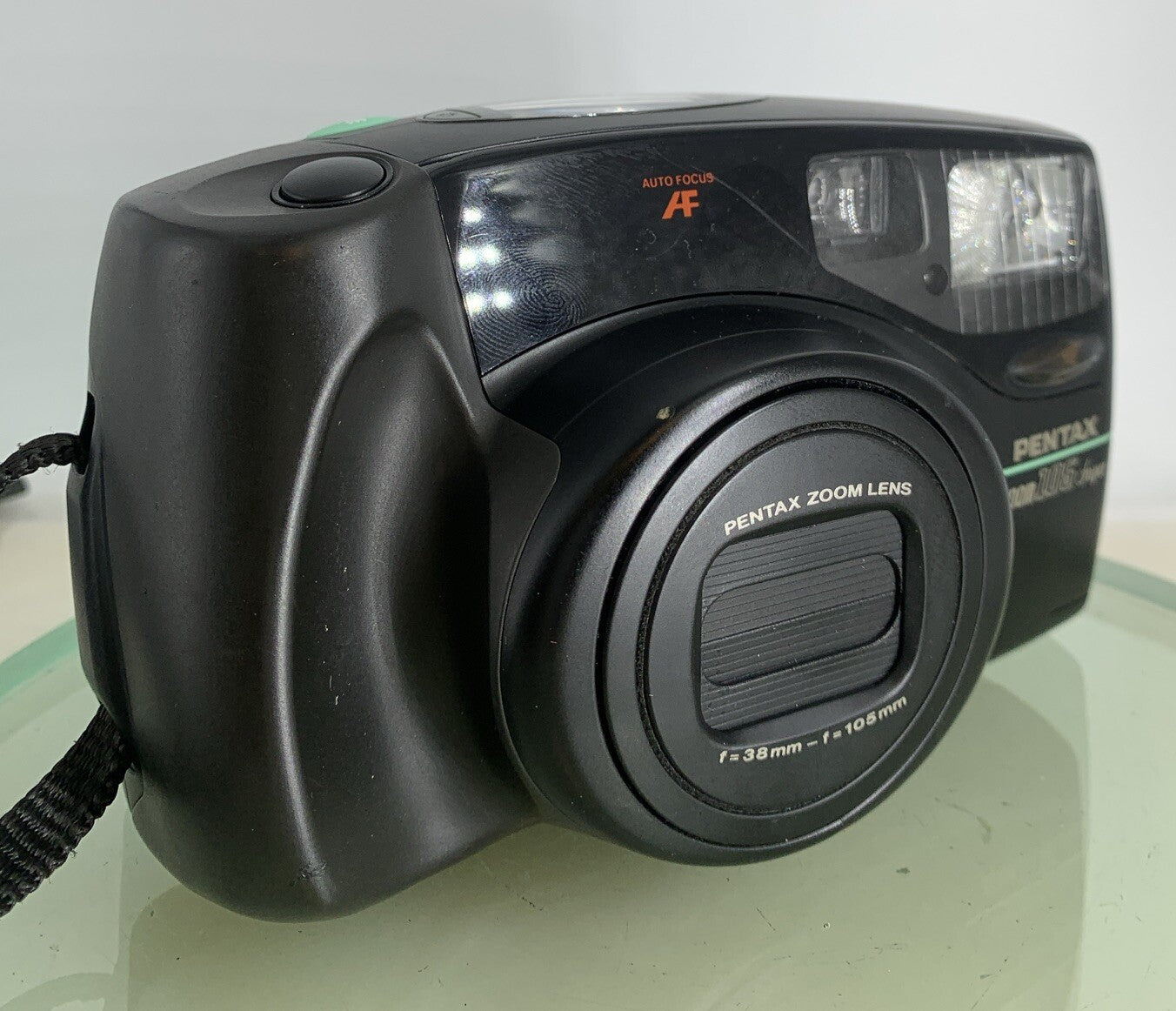 Pentax Zoom 105 Super 38-105mm 35mm Point And Shoot Film Camera TESTED - 8230