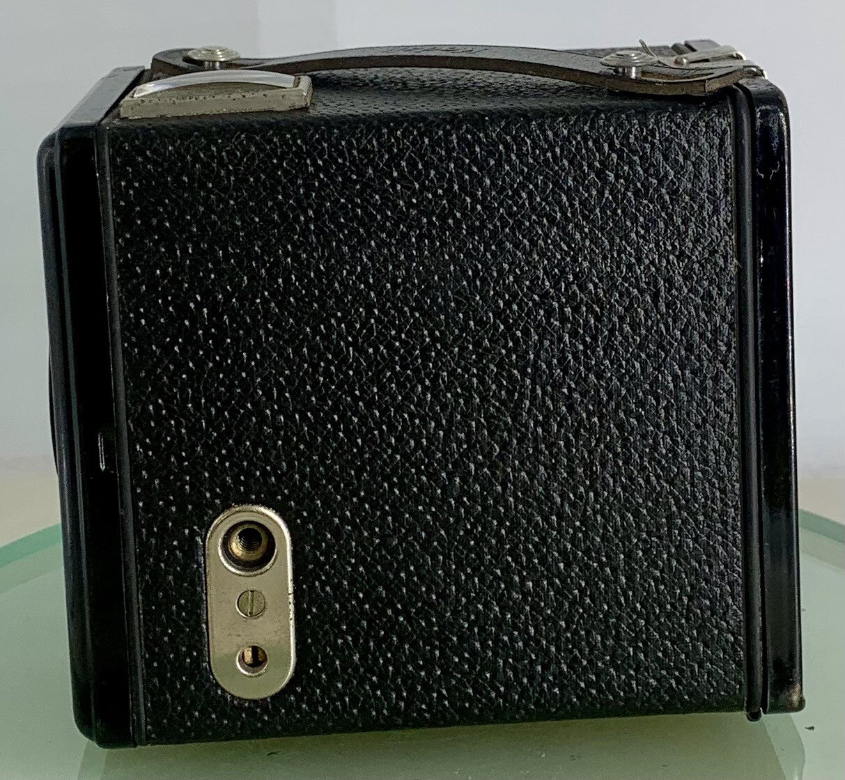 VINTAGE - KODAK - BROWNIE FLASH 2  BOX CAMERA-1950s-MADE IN ENGLAND+CASE#3494
