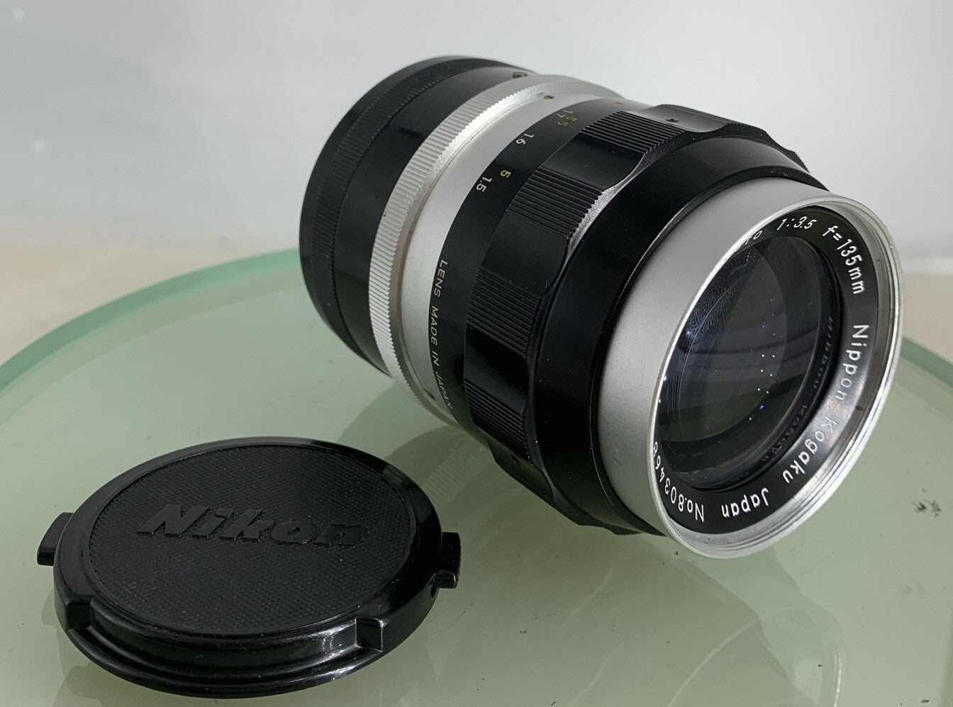 Nikon 135mm F/3.5 NIKKOR-Q Auto Pre-AI Nippon Kogaku Japan Manual Focus Lens 1831