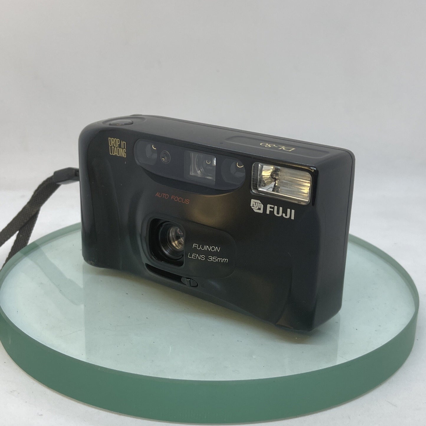 Fujifilm Fuji DL-80 35mm Film Point Shoot Camera + Cased,  TESTED WORKING#5172