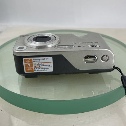 HP Digital Camera Photosmart M417 5.2MP Silver Tested #7046