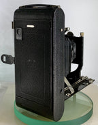 Vintage JCA Dresden Compur Carl Zeiss Jena Tessar 1:4.5 f=15cm Folding Camera4