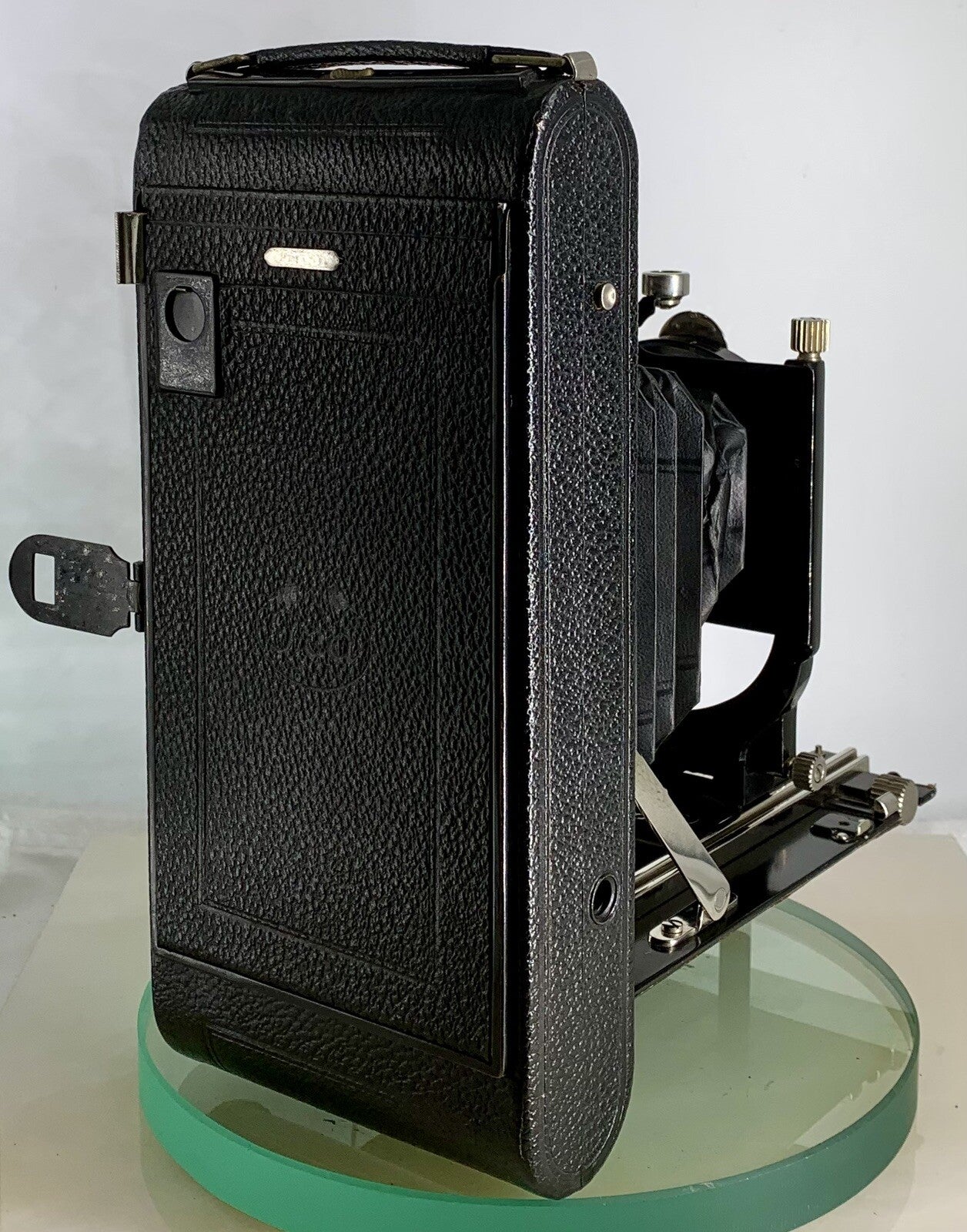 Vintage JCA Dresden Compur Carl Zeiss Jena Tessar 1:4.5 f=15cm Folding Camera4