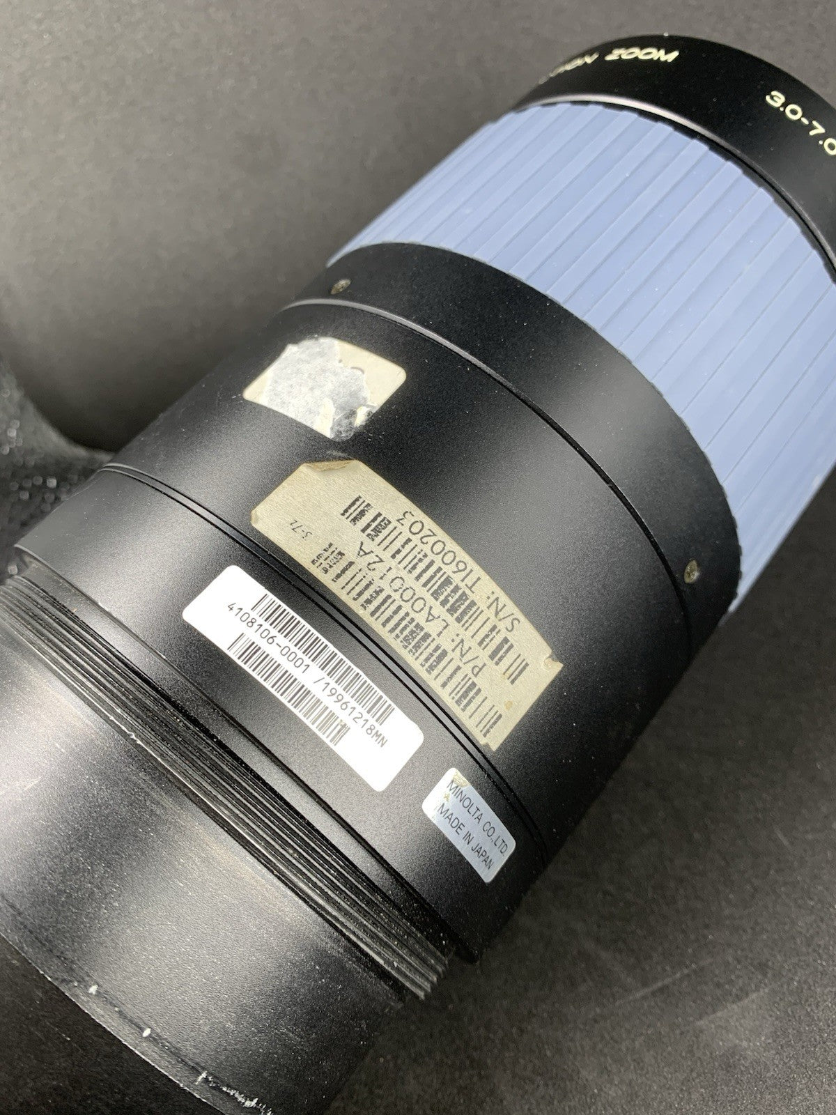Minolta DLP Projection Zoom 3.0-7.0:1 Camera Lens Made By Minolta7